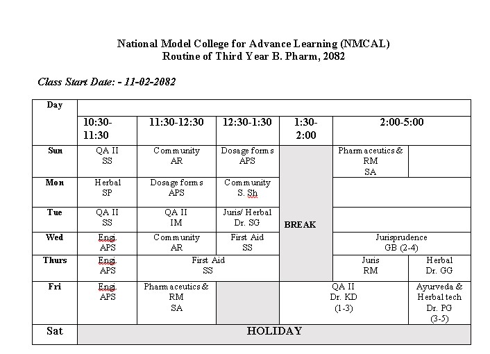 B._Pharma_3rd_year_Class_Routine_2082.jpg